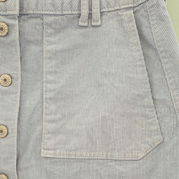 American Eagle Outfitters Purple Ribbed Mini Skirt Resort - Picture 4 of 9